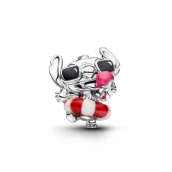 Pandora Disney Stitch Summer Fun hela, hopeaa, 794642C01