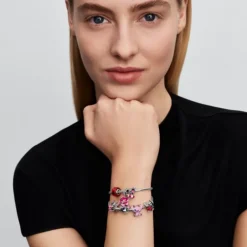 Pandora Disney Stitch Summer Fun hela, hopeaa, 794642C01