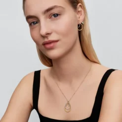 Pandora Essence Organically Shaped Oval & Treated Freshwater Cultured Pearl korvakorut, hopeaa, 293295C01