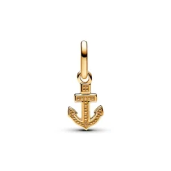 Pandora ME Anchor Mini Dangle hela, keltakullattu, 763369C01
