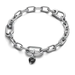 Pandora ME Black Chakra Heart Mini hela, hopea, 793042C01