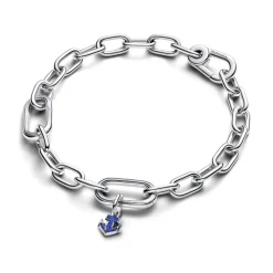 Pandora ME Blue Anchor Mini Dangle hela, hopeaa, 794610C01