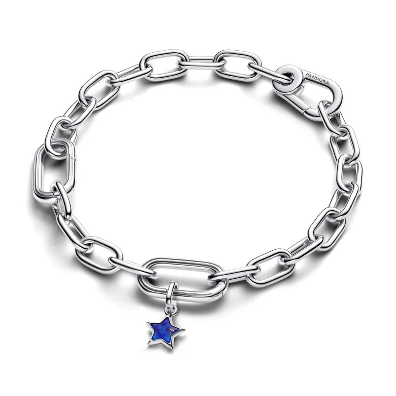 Pandora ME Blue Star Mini hela, hopeaa, 794613C01