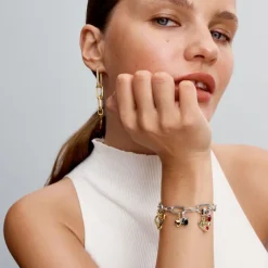 Pandora ME Broken Heart Mini hela, hopea, 793450C01