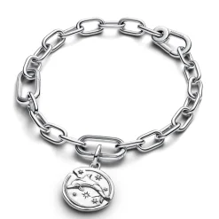 Pandora ME Dolphin Medallion hela, hopea, 794807C01