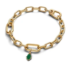 Pandora ME Green Hamsa Hand Mini hela, keltakullattu, 764612C01