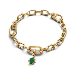 Pandora ME Green Turtle Mini hela, hopea, 763823C01