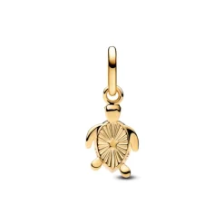 Pandora ME Green Turtle Mini hela, hopea, 763823C01