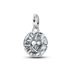 Pandora ME Heart Medallion hela, hopea, 793975C01