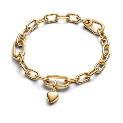 Pandora ME Heart Mini Dangle hela, keltakullattu, 763691C00