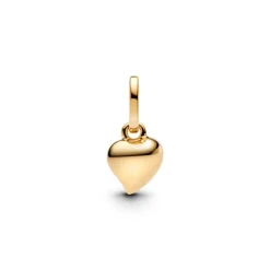 Pandora ME Heart Mini Dangle hela, keltakullattu, 763691C00