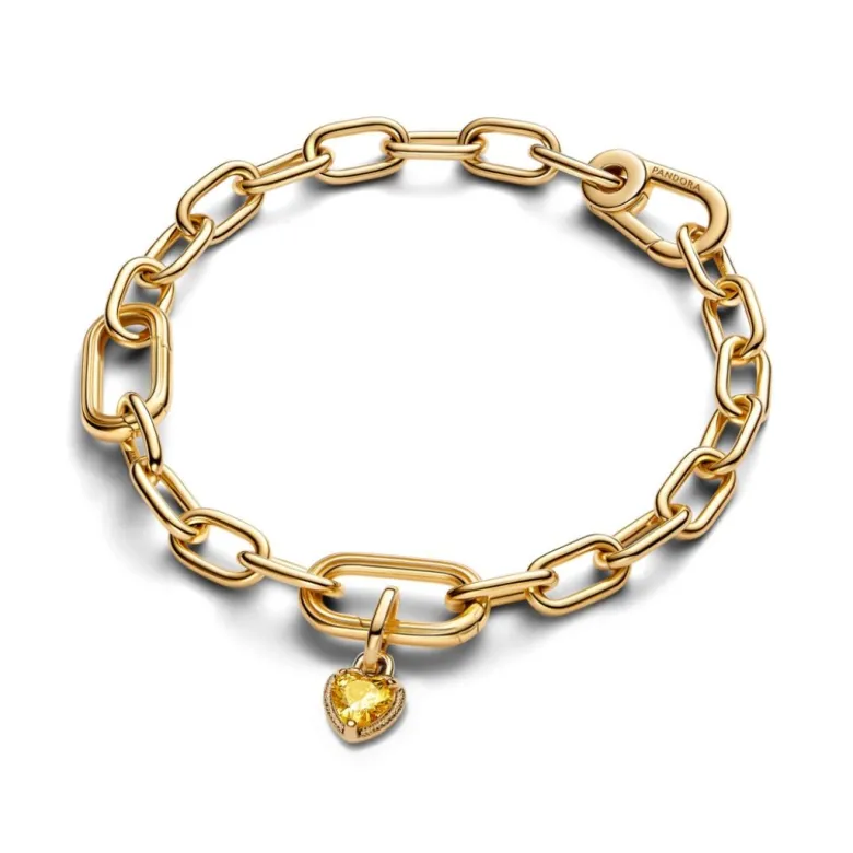 Pandora ME Heart Mini hela, hopea, 763862C01