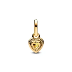 Pandora ME Heart Mini hela, hopea, 763862C01