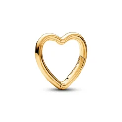 Pandora ME Heart Openable Link hela, keltakullattu, 760081C00