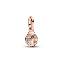 Pandora ME Lucky Ladybird Mini hela, ruusukullattu, 783043C01