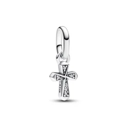 Pandora ME Sparkling Cross Mini hela, hopea, 793044C01