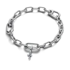 Pandora ME Sparkling Cross Mini hela, hopea, 793044C01