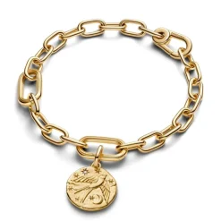 Pandora ME Swallow Medallion hela, keltakullattu, 764082C01