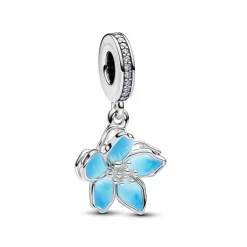 Pandora Moments Blue Blossom hela, hopea, 790667C02