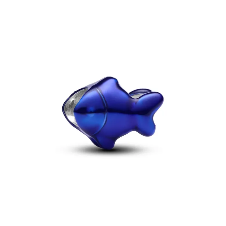 Pandora Moments Blue Fish Mini hela, hopea, 794899C01