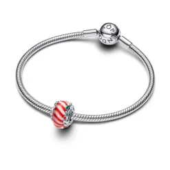 Pandora Moments Candy Murano Glass hela, hopea, 794252C01