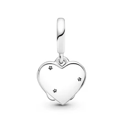 Pandora Moments Cats & Hearts hela, hopea, 799546C01