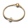 Pandora Moments Clear Sparkling lukkopala, keltakullattu, 761972C01