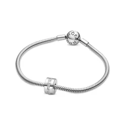 Pandora Moments Clear Sparkling lukkopala, hopea, 791972CZ
