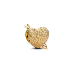 Pandora Moments Cupid Heart hela, keltakullattu, 763666C00