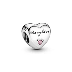 Pandora Moments Daughter Love hela, hopea, 791726PCZ