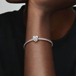 Pandora Moments Daughter Love hela, hopea, 791726PCZ