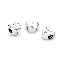 Pandora Moments Daughter Love hela, hopea, 791726PCZ