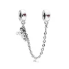 Pandora Moments Disney Climbing Mickey Mouse Safety Chain hela, hopea, 797173CZR