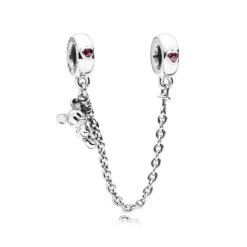 Pandora Moments Disney Climbing Mickey Mouse Safety Chain hela, hopea, 797173CZR