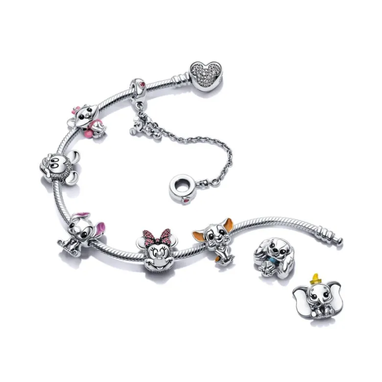 Pandora Moments Disney Climbing Mickey Mouse Safety Chain hela, hopea, 797173CZR