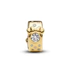 Pandora Moments Disney Mickey & Minnie Mouse lukkopala, keltakullattu, 764130C01