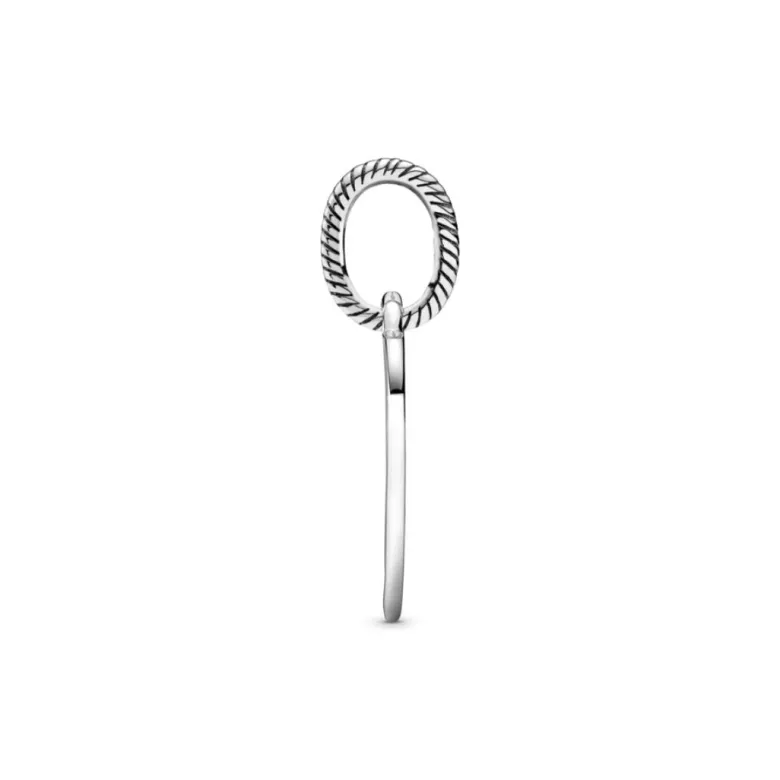 Pandora Moments Engravable Heart Tag riipus, hopea, 398914C00