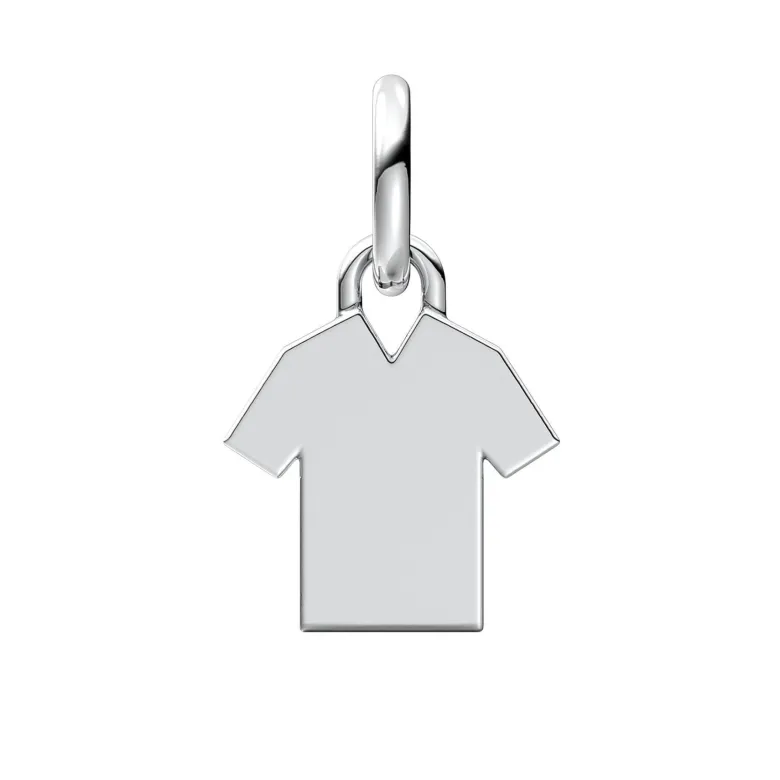 Pandora Moments Engravable Soccer Shirt hela, hopeaa, 794708C01