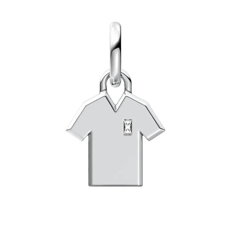Pandora Moments Engravable Soccer Shirt hela, hopeaa, 794708C01