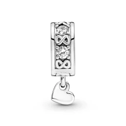 Pandora Moments Family Always lukkopala, hopea, 791151C01