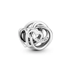 Pandora Moments Family Always Encircled Heart hela, hopea, 791507C00