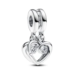 Pandora Moments Forever & Always jaettava hela, hopea, 793232C01
