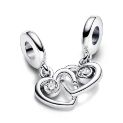 Pandora Moments Forever & Always jaettava hela, hopea, 793232C01