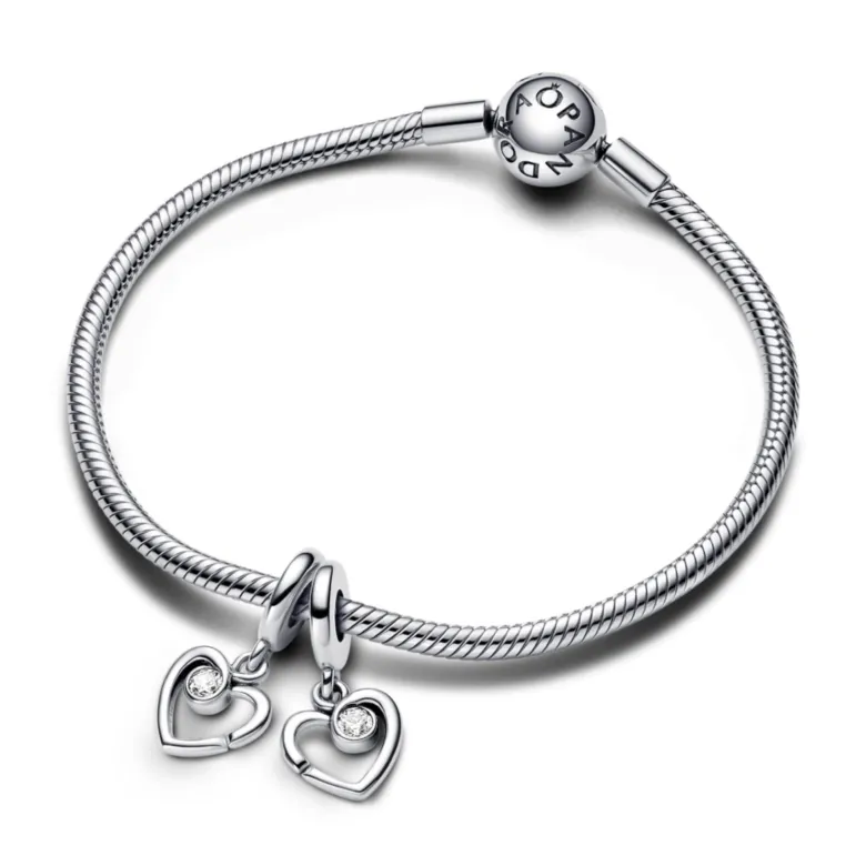 Pandora Moments Forever & Always jaettava hela, hopea, 793232C01
