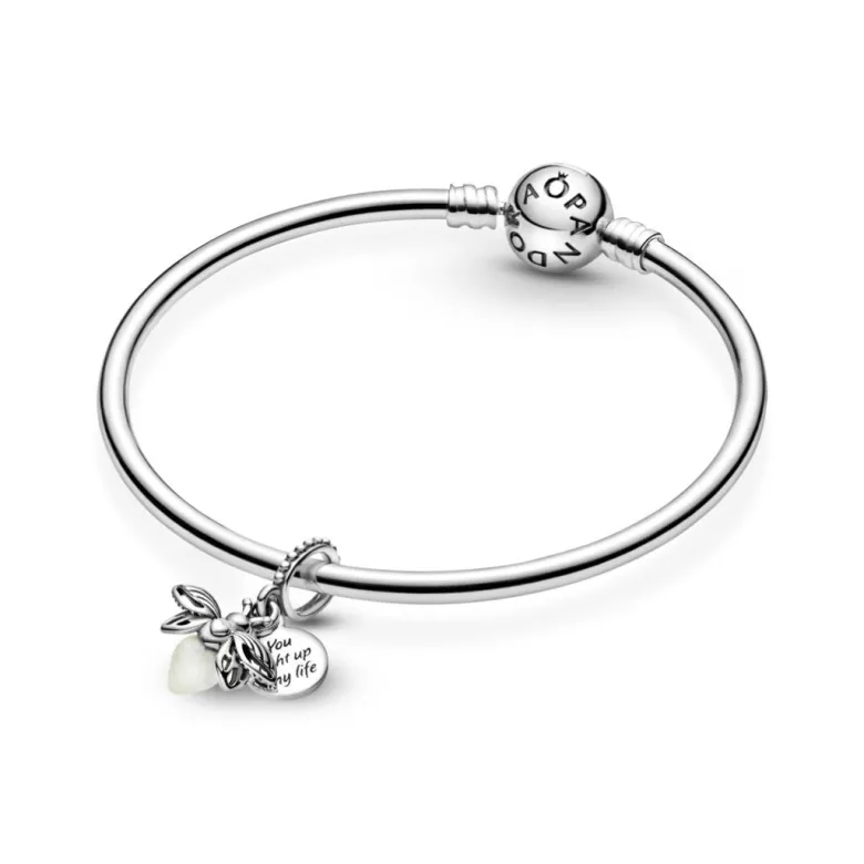 Pandora Moments Glow-in-the-dark Firefly hela, hopea, 799352C01