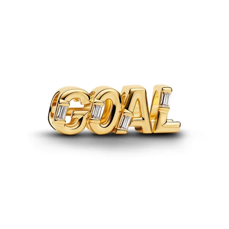 Pandora Moments Goal Script hela, keltakullattu, 764709C01