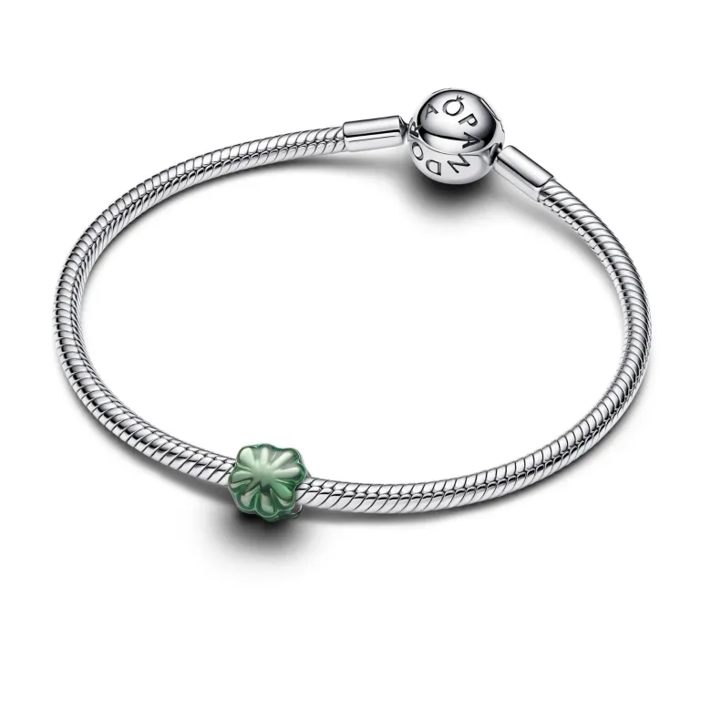 Pandora Moments Green Clover Mini hela, hopea, 794817C01