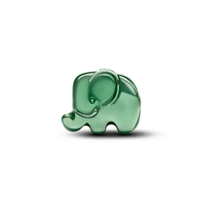 Pandora Moments Green Elephant Mini hela, hopea, 794901C01