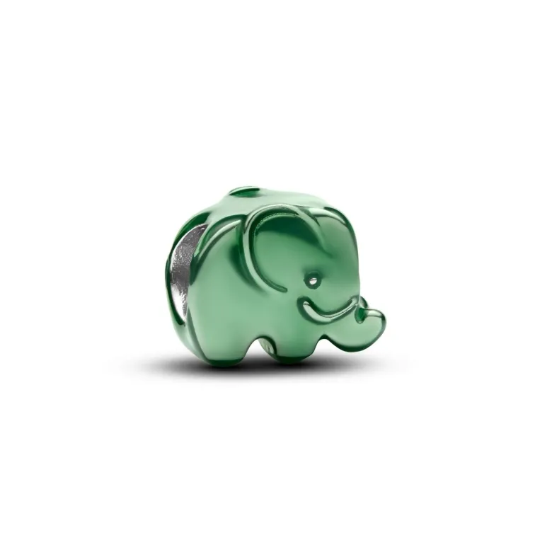 Pandora Moments Green Elephant Mini hela, hopea, 794901C01