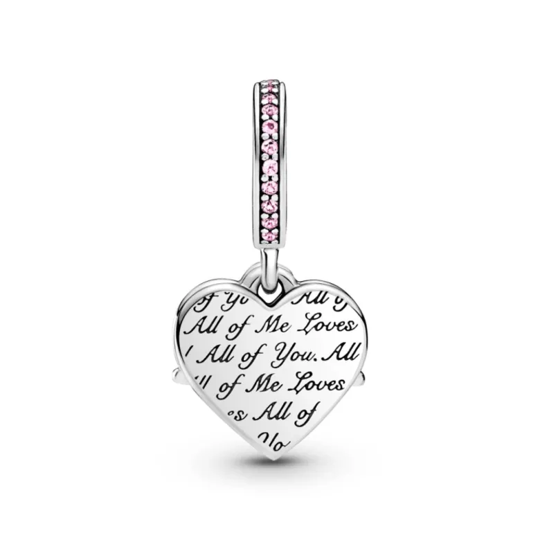Pandora Moments Heart & Mom hela, hopea, 799402C01
